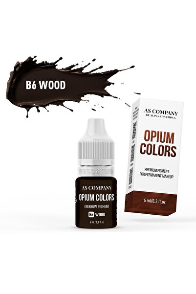 AS COMPANY B6 Wood 6 Ml Kalıcı Makyaj Kaş Pigmenti