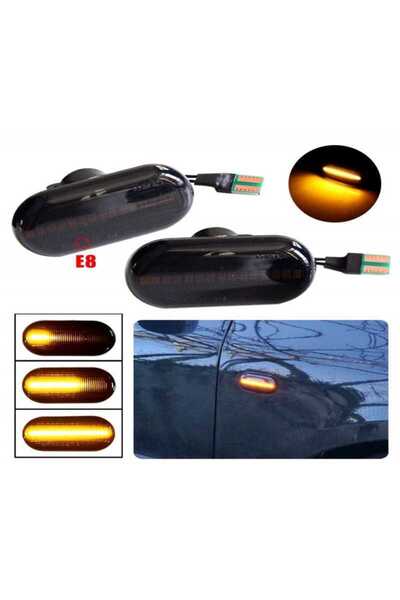 motoLEDy 2 buc marcaje cu LED-uri Dacia, Opel, Nissan, Reanult, Mercedes, lum...