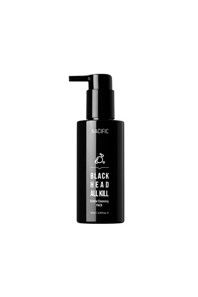 Nacific Blackhead All Kill Bubble Cleansing Pack 140 ml -3’ü 1 Arada Siyah No...