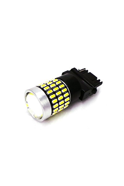 motoLEDy 2 buc Bec LED 3156 12-24V CANBUS 2100lm alb cu lentilă