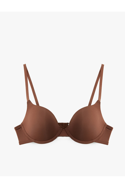Koton Brown Women Polyamide Bra
