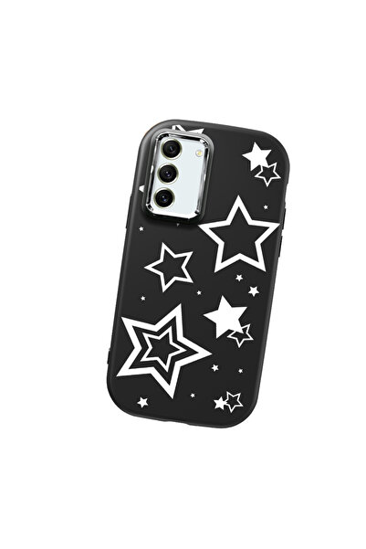 Hontinga حافظة هاتف سامسونج جالاكسي S21 FE متوافقة مع الكاميرا، مصنوعة من الس...