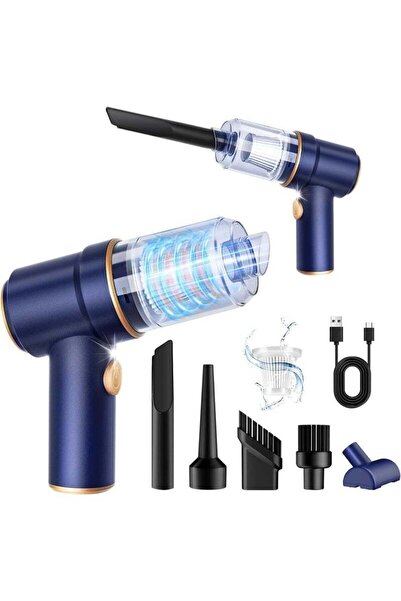 Arabest مكنسة كهربائية يدوية للسيارة، منفضة هواء لاسلكية بقوة 9000 باسكال مع ...