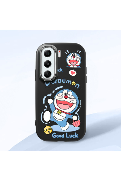 CHICASELUX غطاء هاتف من السيليكون الناعم الأسود مع حماية للكاميرا متوافق مع ت...