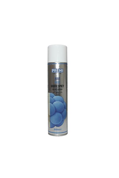 Premi Velvet Kadife Sprey Gıda Boyası Mavi 250 ML