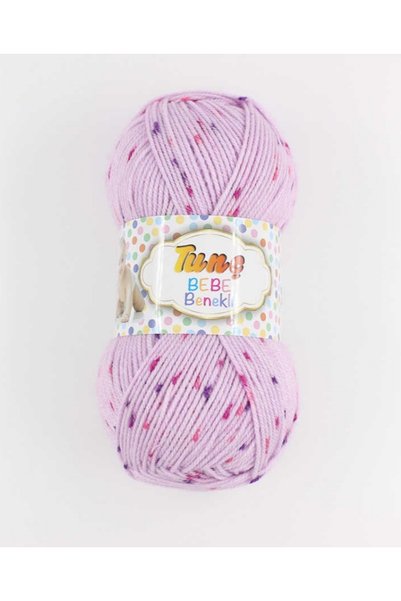 Tunç benekli bebe ipi akıllı ip no 1658 lila