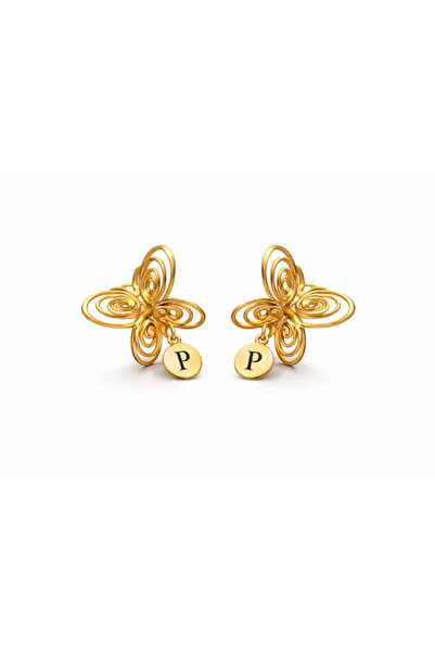 Venus Design Füsun - Lettered Butterfly Earrings