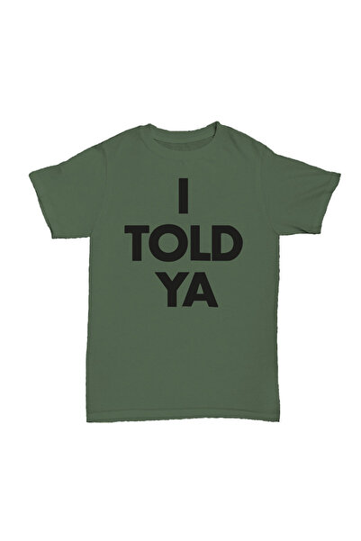 l'eivor Tricou din bumbac imprimat I TOLD YA