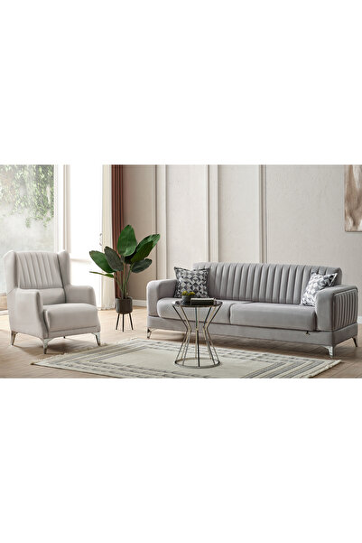 CaddeYıldız İmge Oturma Grubu Metal Kasa