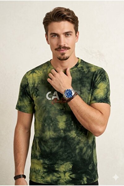 Plus Scorpion Modern casual T-shirt with Abstract Patterned