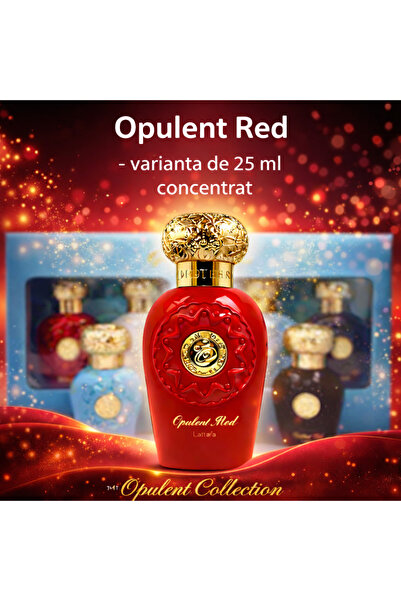 lattafa Opulent Red 25 ml – Parfum Arabesc Intens - Din Set Opulent Collectio...