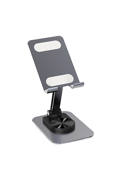 TechMore 360 °   Movable Metal Body Phone Stand, Foldable for Tabletop Use, S...