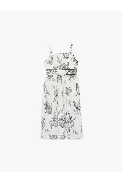 Koton White Girls Woven Dresses Dress