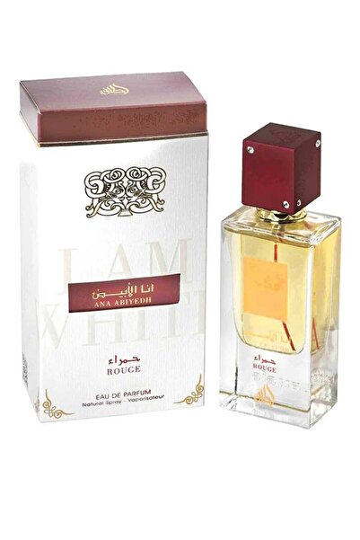 lattafa Persistent Perfume Women Ana Abiyedh Rouge60 ml 60 ml – Eau de Parfum...