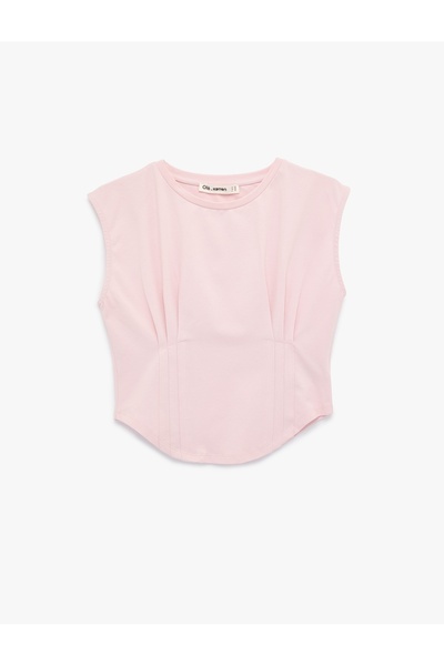 Koton Kadın T-shirt 6SAL10009IK PEMBE