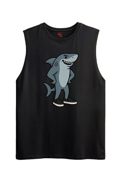 Rabona Fashion Combinația Hunter Shark – Tricou cu design / Maiou (Opțional)