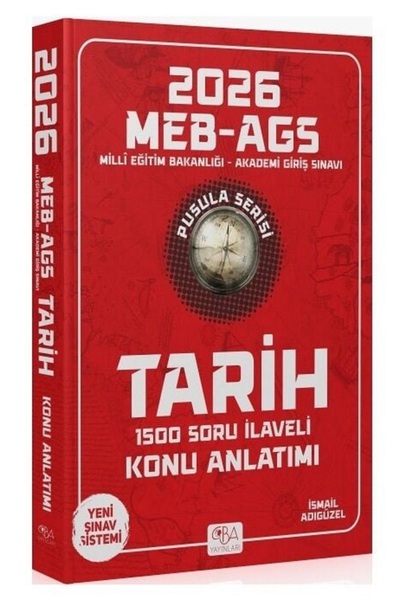 İndeks Akademi Yayıncılık CBA Yayınları 2026 MEB AGS Tarihin Pusulası Konu An...