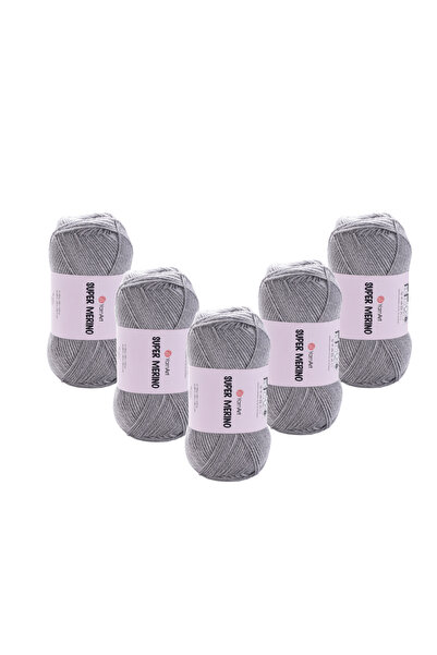 Yarnart 25% lână bucăți Super Merino 5 piese - 195