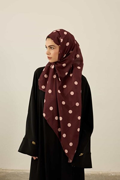 Modakaşmir Liva Modal Shawl Polkadot Pattern