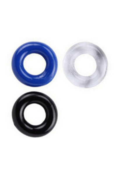 High and luxury خاتم قفل رجالي ثلاثي الألوان مكون من ثلاث قطع