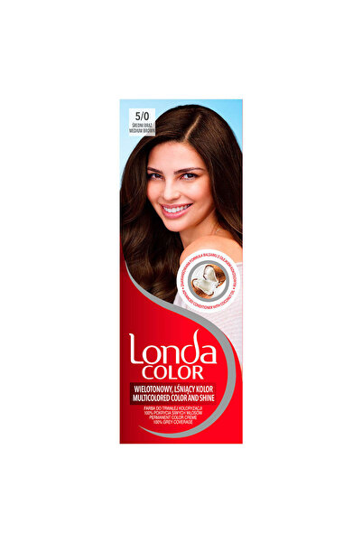 Londa Color, vopsea de par, nuanta saten mediu, nr 5/0
