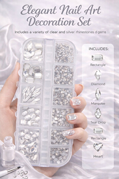 OJELY TIRNAK TAŞ SÜSLEME