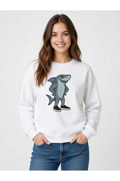 Rabona Fashion Φούτερ/Κουκούλα Shark in Pursuit of Combination (Προαιρετικό)