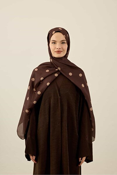 Modakaşmir Liva Modal Shawl Polkadot Pattern