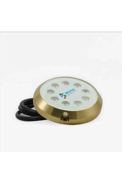 WOLFMAR 40W BRONZ SU ALTI LEDİ MAVİ