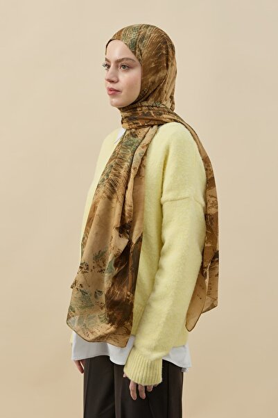 Modakaşmir Palette Pattern Vio Light Shawl