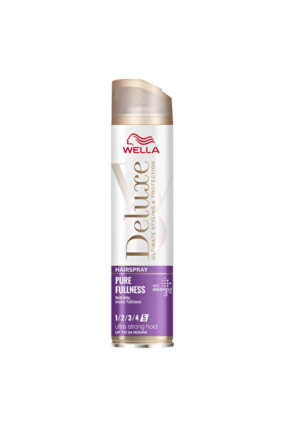 Wella DELUXE Pure Fullness, fixativ pentru coafat, pentru un par mai plin, 25...