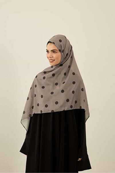 Modakaşmir Liva Modal Shawl Polkadot Pattern