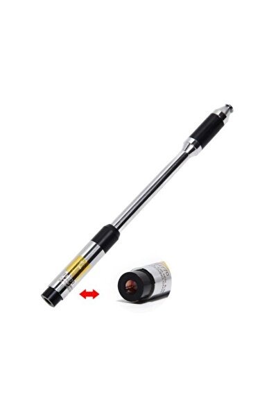 GÜMRÜK BEY هوائي لاسلكي تلسكوبي ثنائي النطاق RH770 (SMA ذكر)