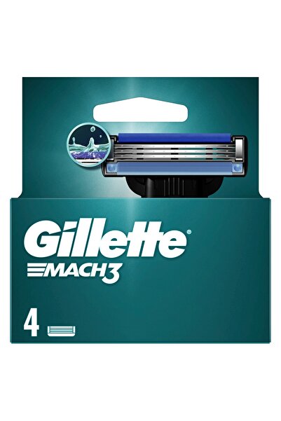 Gillette Mach3 Regular, rezerva aparat de ras, 4 buc