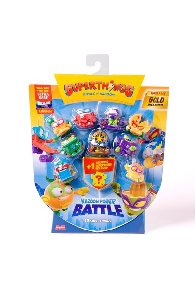OEM SUPERTHINGS Power Battle, Set de 10 figurine, figurină, diverse modele