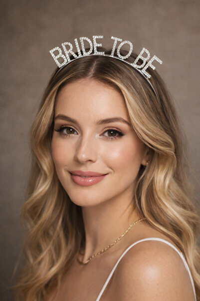 Happyewent Bride to Be Crown Silver – Bachelorette Bride Crown |   Stone-Encr...