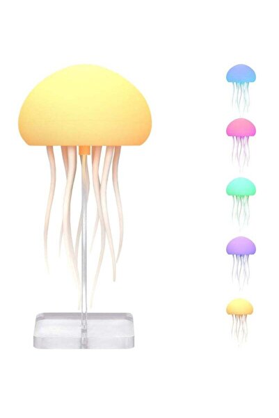 Arabest Dancing Jellyfish Night Light with Voice Control, RGB Gradient Colors...