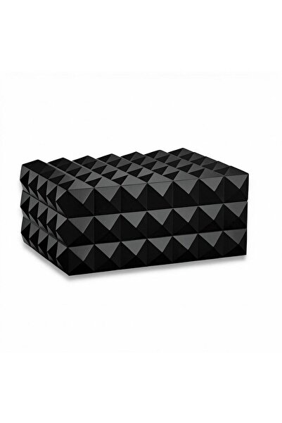 CIGARLOONG Quasar Design Humidor Puro Kutusu Mat Siyah 80's