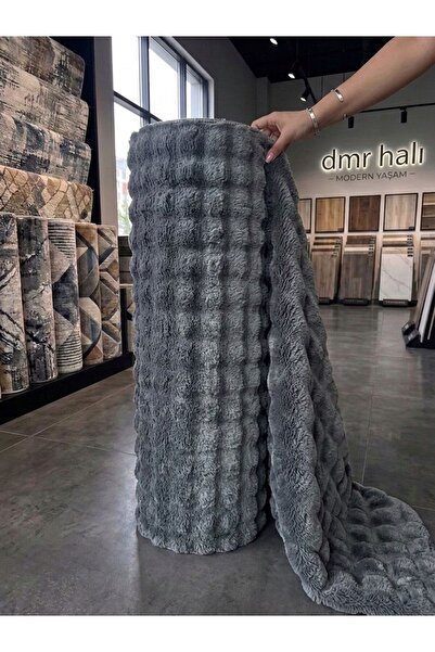 DMR BUBBLE KAYMAZ ÖZEL TABAN ANTRASİT PELUŞ