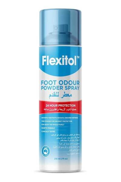 FLEXITOL Foot Odour Control Spray 210Ml