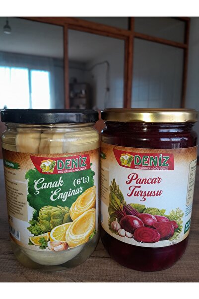 DENİZ 6lı Çanak Enginar & Pancar turşusu