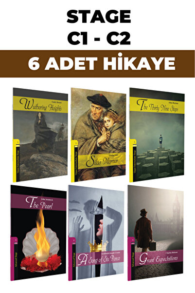 Kapadokya Yayınları English Story (C1-C2) Level 6 Books
