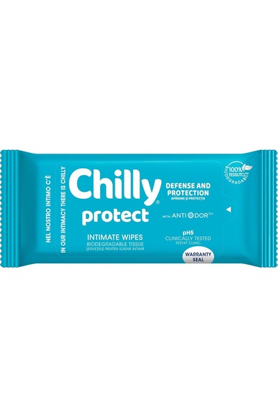 Chilly Protect, servetele intime, 12 buc