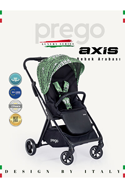 Prego Axis 360 Derece Dönebilen Oturma Üniteli Çift Yönlü Bebek Arabası