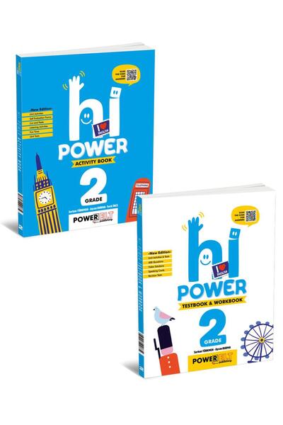Model Eğitim Yayınları 2.SINIF Hİ POWER İNGİLİZCE SET (2 KİTAP)