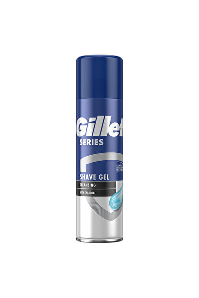 Gillette Series Cleasing, shaving gel, with black charcoal, 200 ml