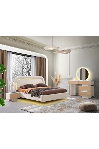 AYDINEV ÇAMLICA MDF BAZALI KARYOLA VE BAŞLIK
