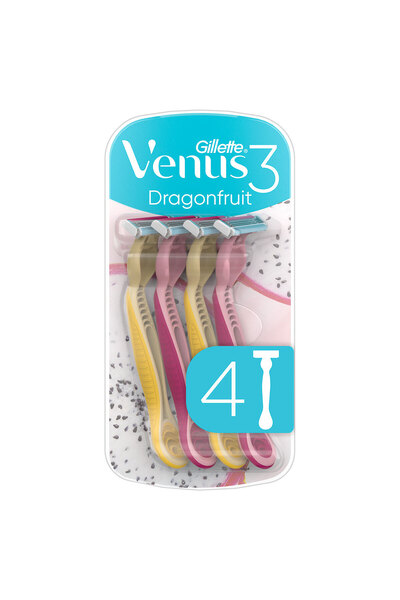 Gillette GT VENUS 3 DISPO DRAGONFRUIT 4BUC