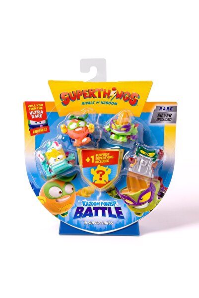 OEM SUPERTHINGS Power Battle, Set de 5 figurine, figurină, diverse modele