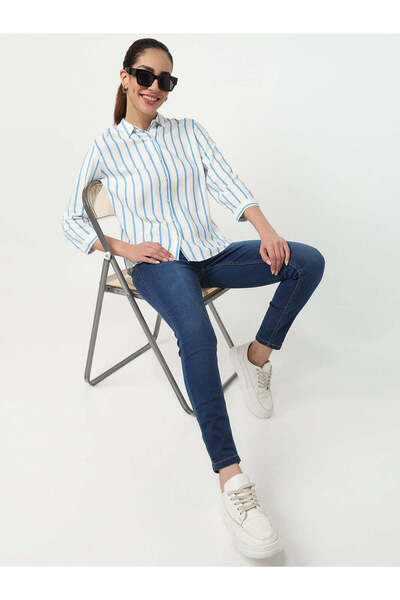 Kraus Female Shirt Shirt Blue